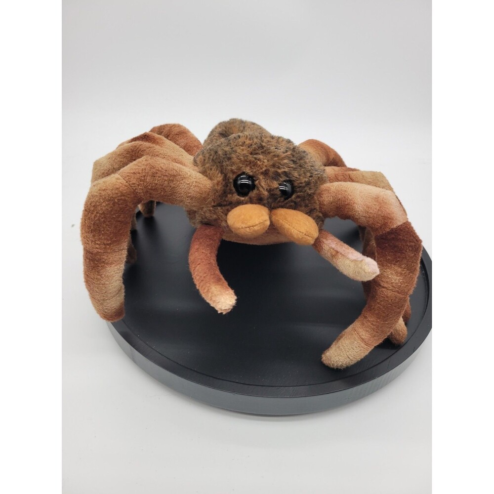 Petting Zoo Brown Tarantula Spider Realistic Posable Bendable Legs 12” Plush Toy
